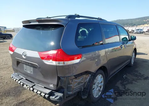2012 Toyota Sienna Le 7 Passenger from USA, damaged, VIN 5TDJK3DCXCS045422